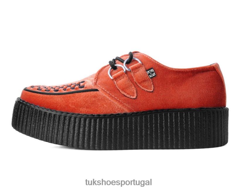 laranja calçados J6V0X316 trepadeira de veludo viva mondo homens T.U.K. Footwear