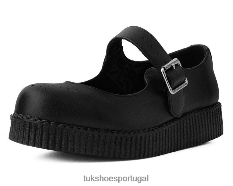 preto calçados J6V0X139 viva baixa mary jane mulheres T.U.K. Footwear