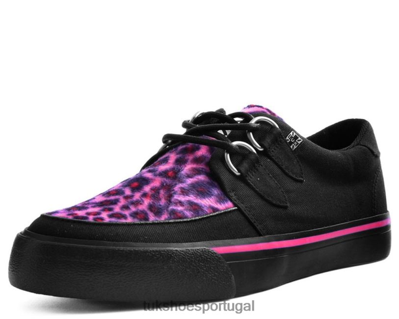 rosa/leopardo calçados J6V0X265 tênis leopardo mulheres T.U.K. Footwear