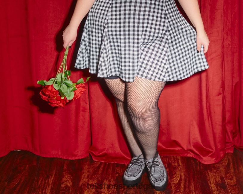 cinza calçados J6V0X46 camurça sintética entrelaçada mondo trepadeira mulheres T.U.K. Footwear