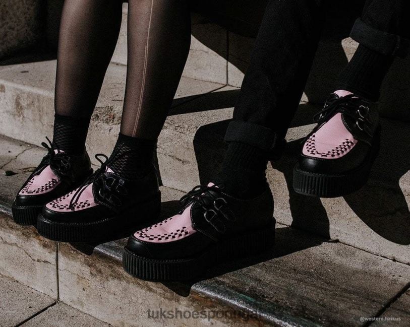 preto/rosa calçados J6V0X313 viva mondo trepadeira mulheres T.U.K. Footwear