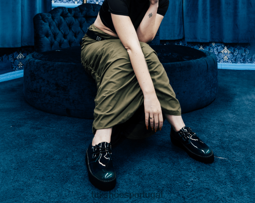 verde calçados J6V0X89 anel d gradiente mondo trepadeira mulheres T.U.K. Footwear